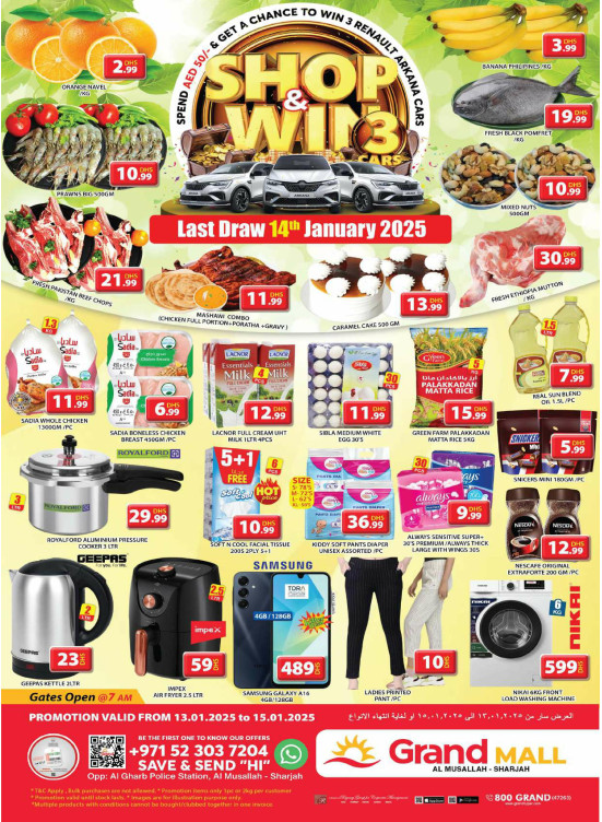 Midweek Deals - Grand Mall Sharjah