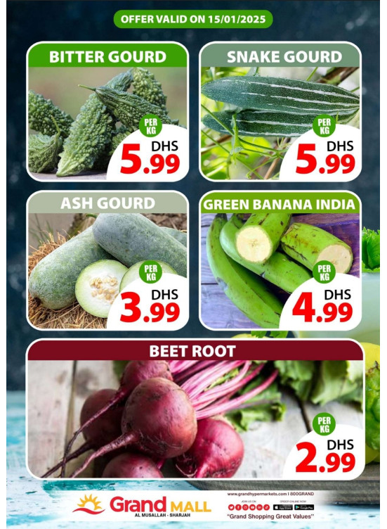 Veggie Wednesday - Grand Mall Sharjah