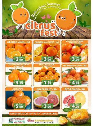 Citrus Feast - Wasl Village, Dubai
