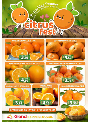Citrus Fest - Grand Express Nuzul