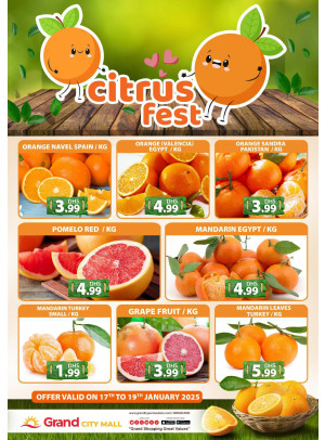 Citrus Fest - Grand City Mall