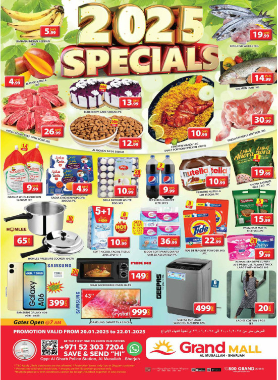 Midweek Deals - Grand Mall Sharjah