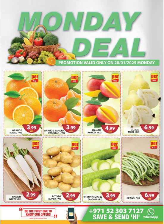 Monday Deal - Grand Hypermarket Jebel Ali
