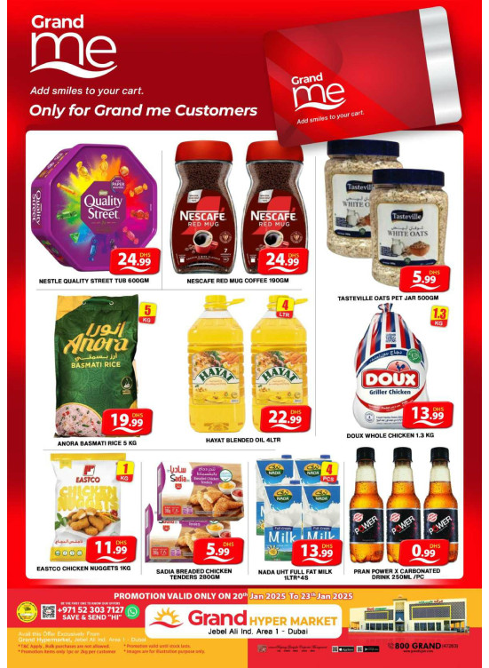 Grand Me Deals - Grand Hypermarket Jebel Ali