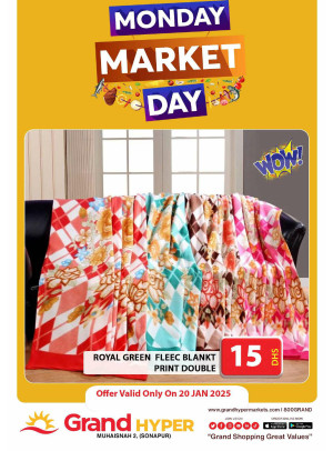 Monday Market Day - Grand Hyper Muhaisnah