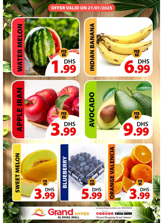 Fruitilicious Tuesday - Grand Hyper Al Khail Mall