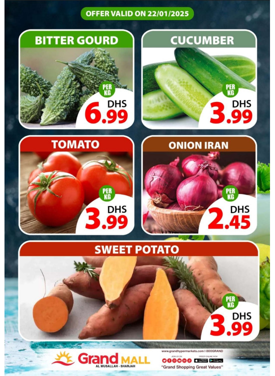 Veggie Wednesday - Grand Mall Sharjah