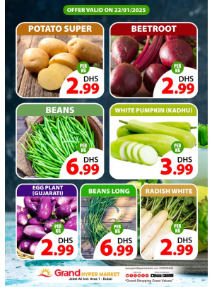 Veggie Wednesday - Grand Hypermarket Jebel Ali