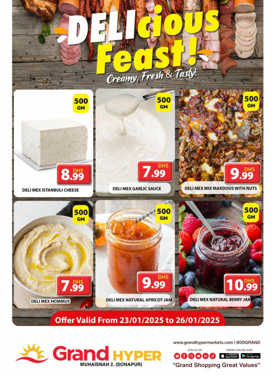 Delicious Feast - Grand Hyper Muhaisnah