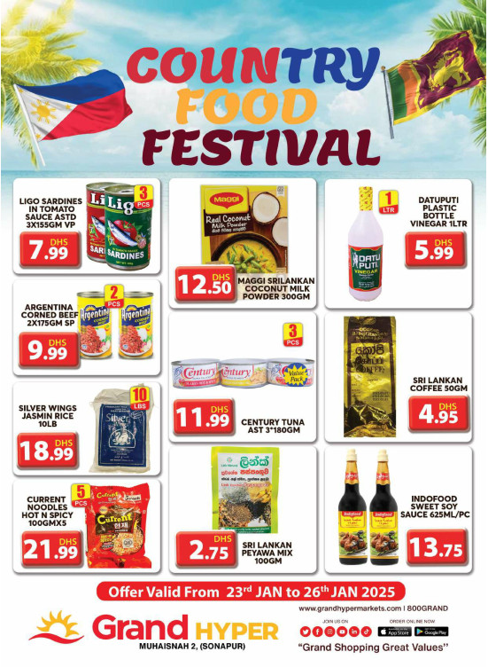Country Food Festival - Grand Hyper Muhaisnah