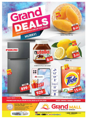 Grand Deals - Grand Mall Sharjah