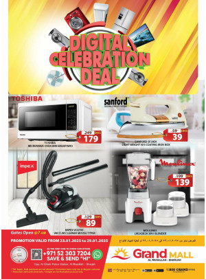 Digital Celebration Deal - Grand Mall Sharjah