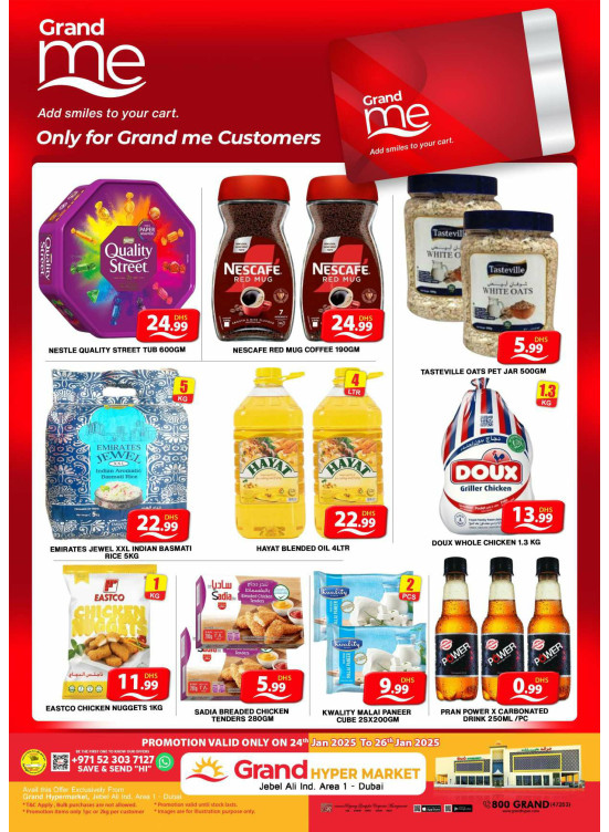 Grand Me Deals - Grand Hypermarket Jebel Ali