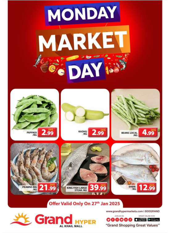 Monday Market Day - Grand Hyper Al Khail Mall