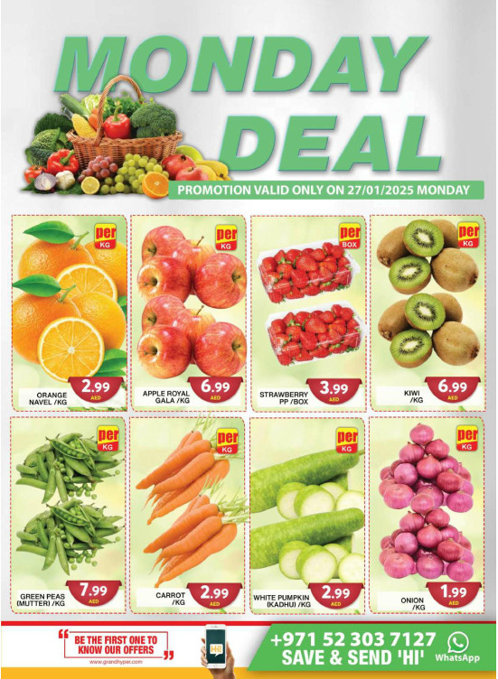 Monday Deal - Grand Hypermarket Jebel Ali