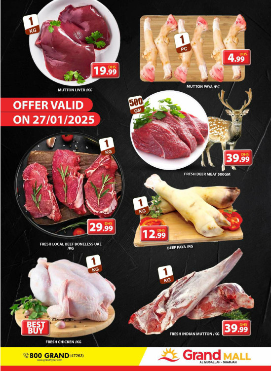 Meat Monday - Grand Mall Sharjah