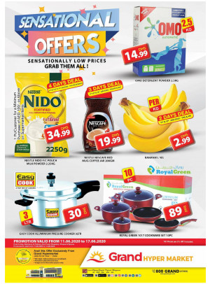 Sensational Offers - Grand Hypermarket Jebel Ali