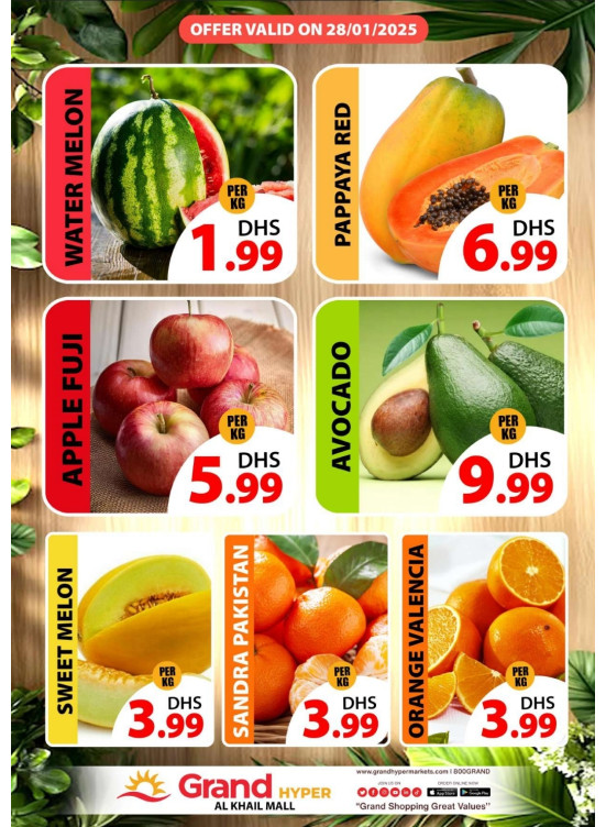 Fruitilicious Tuesday - Grand Hyper Al Khail Mall
