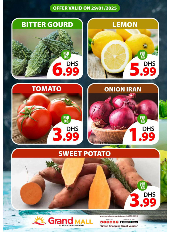 Veggie Wednesday - Grand Mall Sharjah