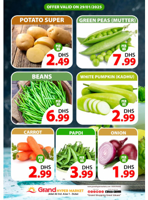 Veggie Wednesday - Grand Hypermarket Jebel Ali