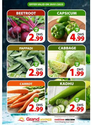 Veggie Wednesday - Grand Hyper Muhaisnah