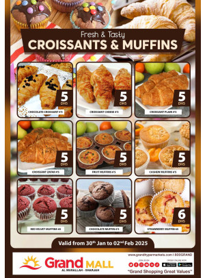 Croissants & Muffins - Grand Mall Sharjah