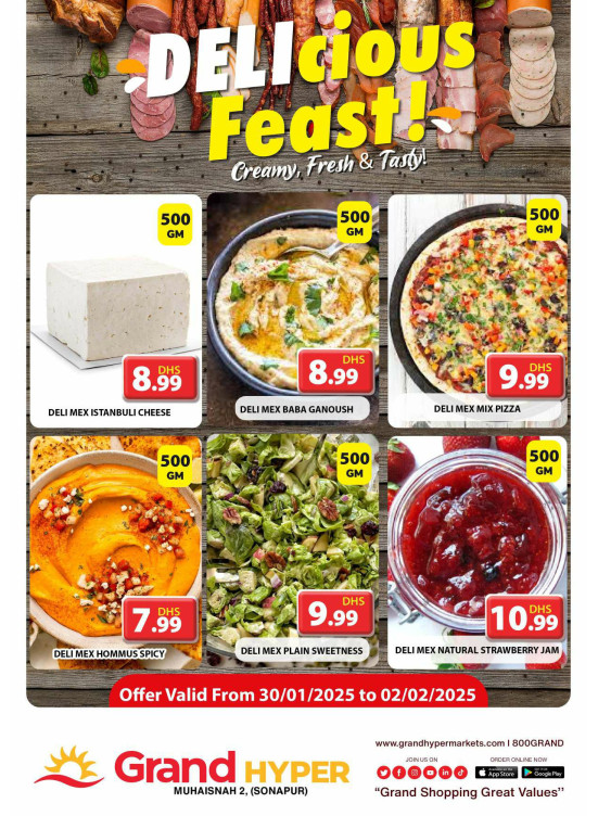 Delicious Feast - Grand Hyper Muhaisnah