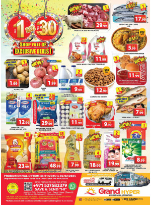 Weekend Deals - Grand Hyper Muhaisnah