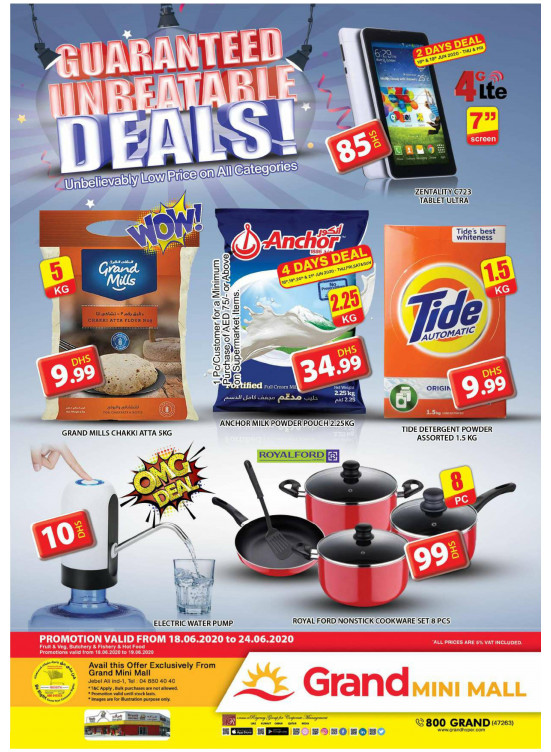 Guaranteed Unbeatable Deals - Grand Mini Mall