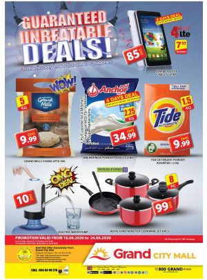 Guaranteed Unbeatable Deals - Grand City Mall