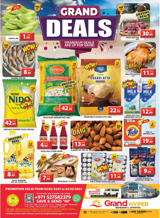 Midweek Deals - Grand Hyper Muhaisnah