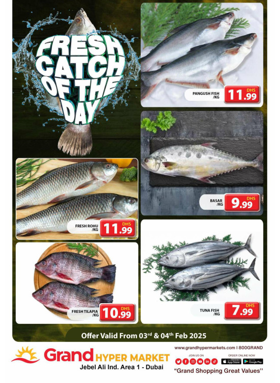 Catch of The Day - Grand Hypermarket Jebel Ali