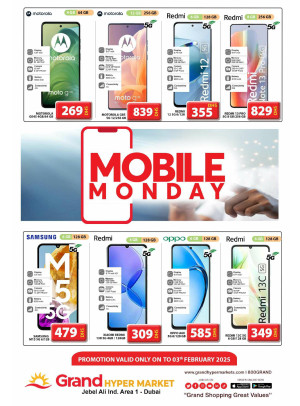 Mobile Monday - Grand Hypermarket Jebel Ali