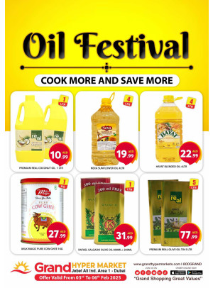 Oil Festival - Grand Hypermarket Jebel Ali