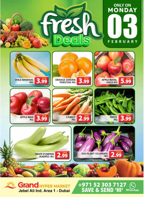 Fresh Deals - Grand Hypermarket Jebel Ali