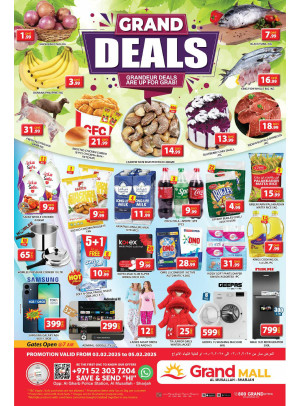Midweek Deals - Grand Mall Sharjah