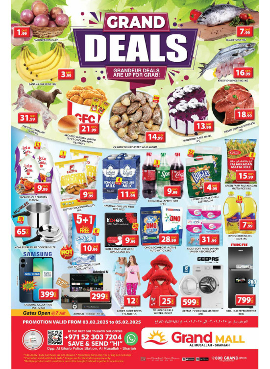 Midweek Deals - Grand Mall Sharjah