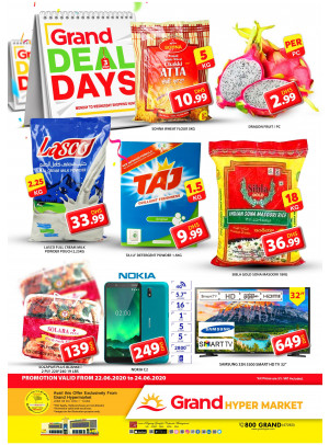 Grand Deal Days - Grand Hypermarket Jebel Ali