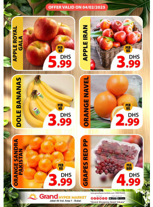 Fruitilicious Tuesday - Grand Hypermarket Jebel Ali