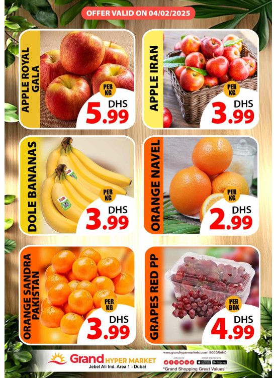 Fruitilicious Tuesday - Grand Hypermarket Jebel Ali