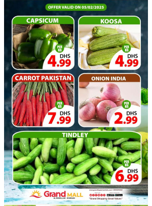 Veggie Wednesday - Grand Mall Sharjah