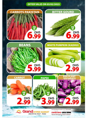 Veggie Wednesday - Grand Hypermarket Jebel Ali