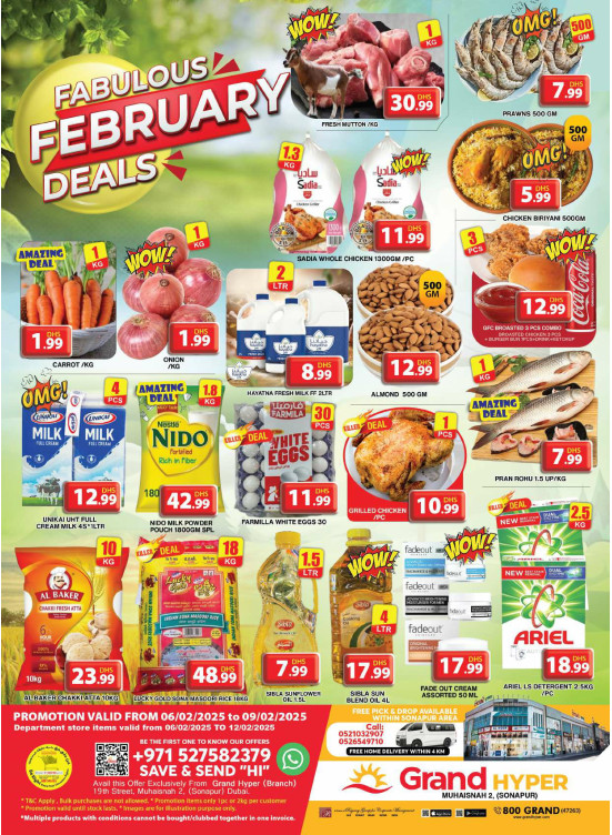 Weekend Deals - Grand Hyper Muhaisnah
