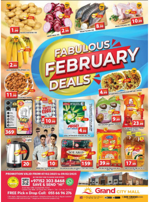 Weekend Deals - Grand City Mall