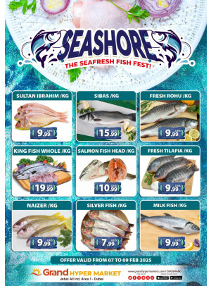 Seashore Feast - Grand Hypermarket Jebel Ali