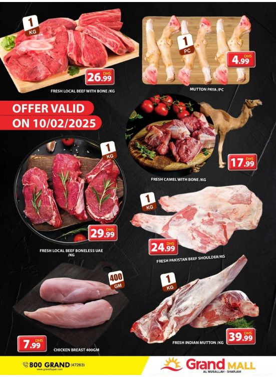 Meat Monday - Grand Mall Sharjah