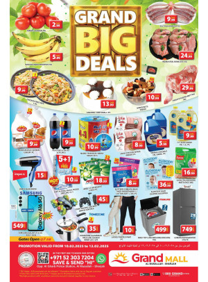 Midweek Deals Grand - Grand Mall Sharjah