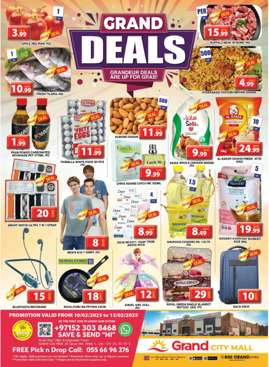 Midweek Deals - Grand City Mall