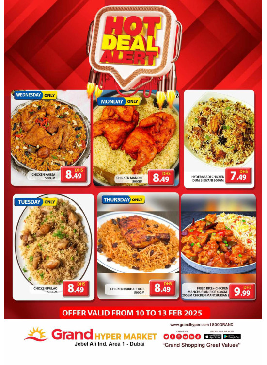 Hot Deals - Grand Hypermarket Jebel Ali