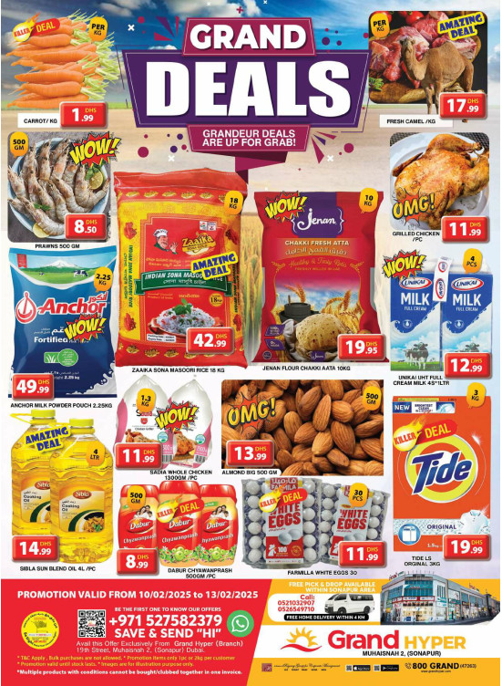 Midweek Deals - Grand Hyper Muhaisnah